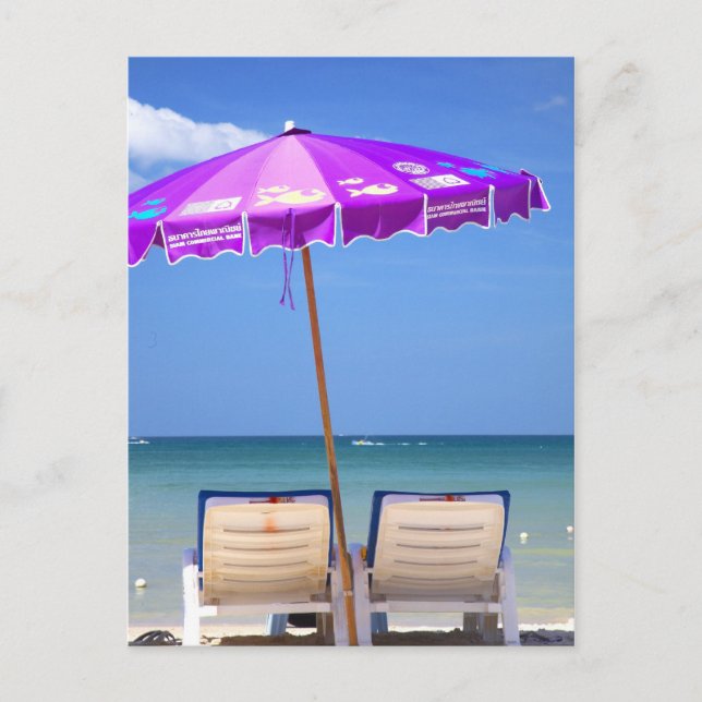 Cartão Postal Sun Beach tailândia (Frente)