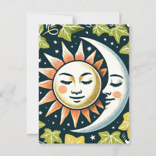 Cartão Postal Sun e Moon Ivy