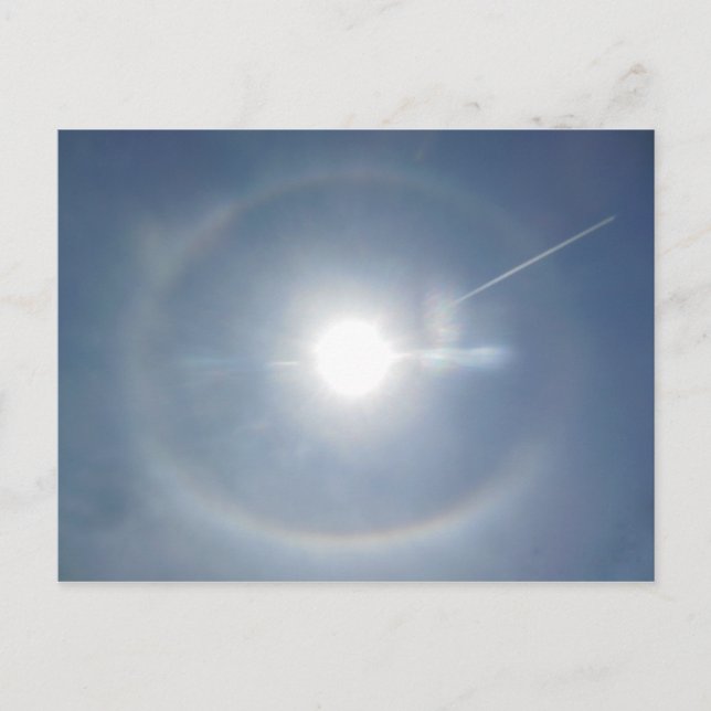 Cartão postal Sun Halo Condensation (Frente)