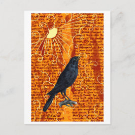 Cartão Postal Sun Raven