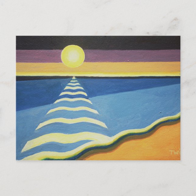 Cartão Postal Sun Sea and Sand 2003 (Frente)