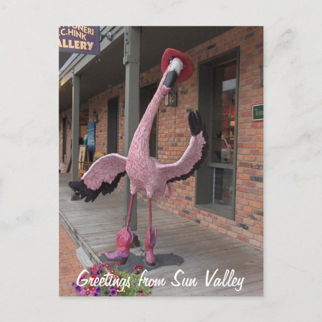 Cartão Postal Sun Valley (Frente)