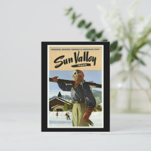 Cartão Postal Sun Valley, Idaho viagem