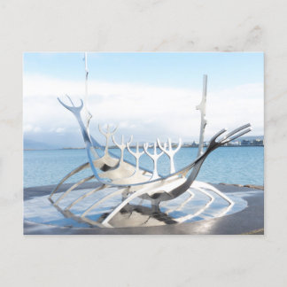 Cartão Postal Sun Voyager, Reykjavik, Islândia