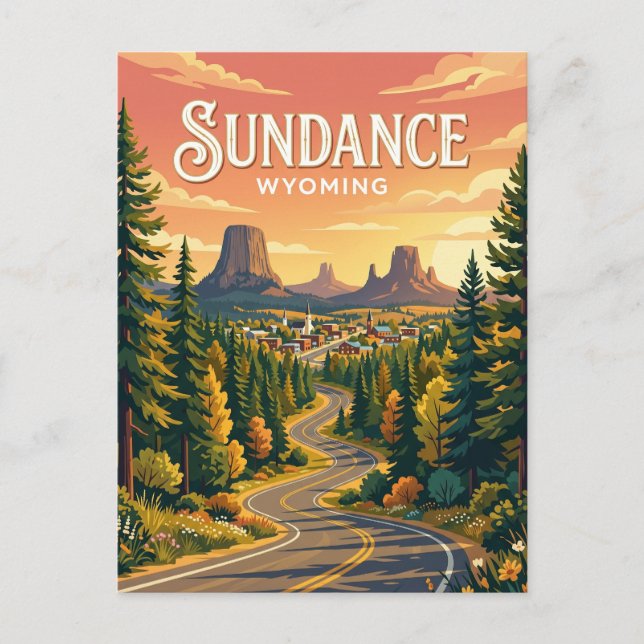 Cartão Postal Sundance EUA (Frente)