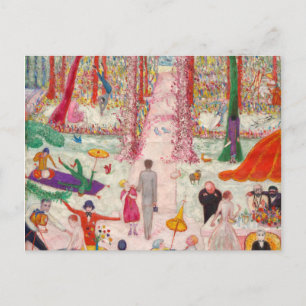 Cartão Postal Sunday Afternoon in the Country, 1917