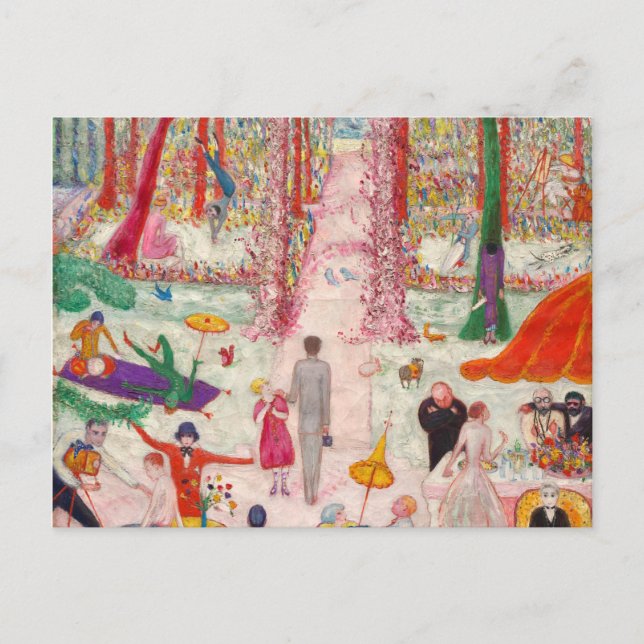 Cartão Postal Sunday Afternoon in the Country, 1917 (Frente)