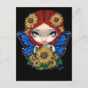 Cartão postal "Sunflower Fairy"