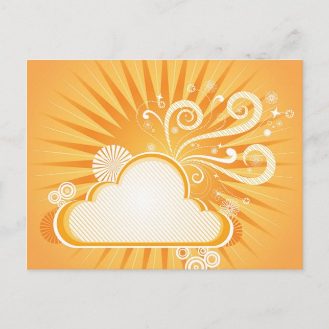 Cartão Postal Sunny Day Design - (Frente)