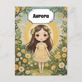 Cartão Postal Sunny Serenade Personalizada