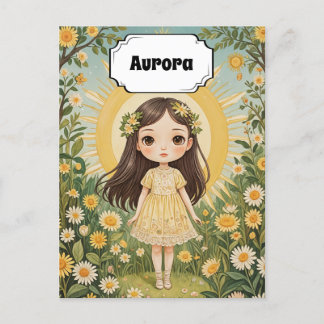 Cartão Postal Sunny Serenade Personalizada