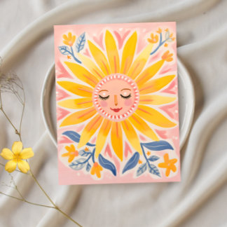 Cartão Postal Sunny Smile (Sorriso Sunny)