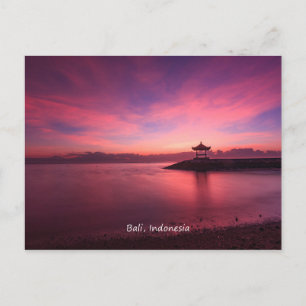 Cartão Postal Sunrise, Bali, Indonésia
