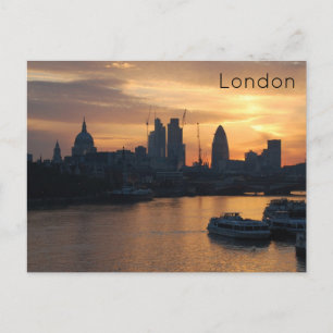 Cartão postal Sunrise de Londres