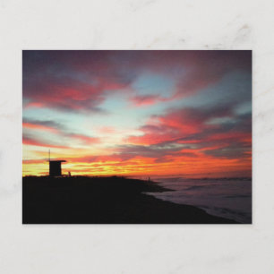Cartão Postal Sunrise em Newport Beach, CA