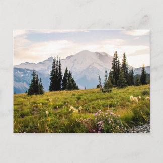 Cartão Postal Sunrise Mt. Rainier Gifts