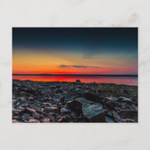 Sunrise na Baía de Gouldsboro, Maine