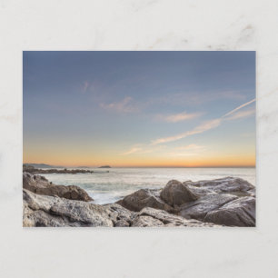 Cartão Postal Sunrise Na Praia Armação, San Catarina