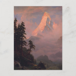 Cartão Postal Sunrise no Matterhorn