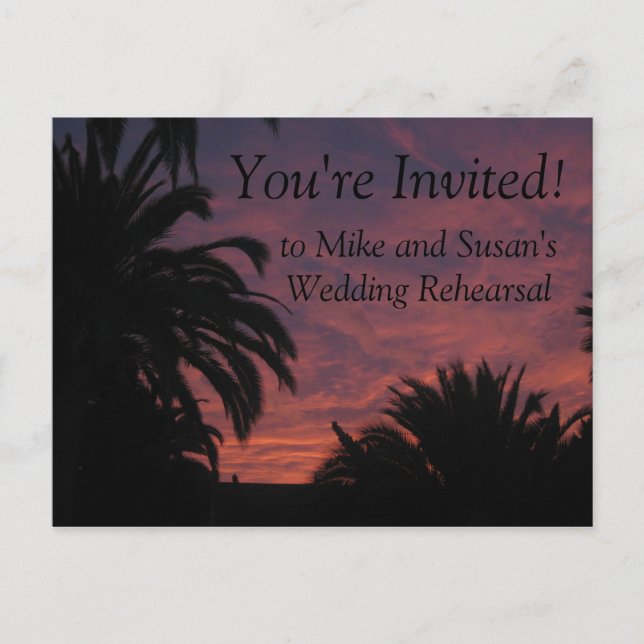 Cartão postal sunset (Frente)