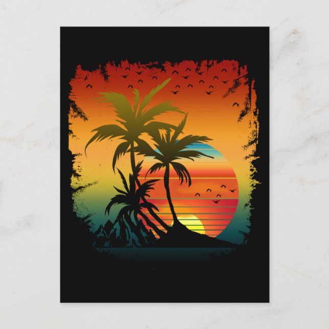 CARTÃO POSTAL SUNSET (Frente)