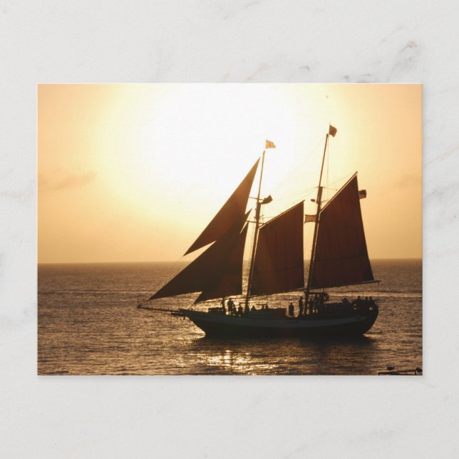 Cartão Postal Sunset (Frente)