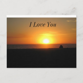 Cartão Postal Sunset