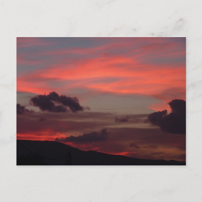 Cartão Postal Sunset (Frente)