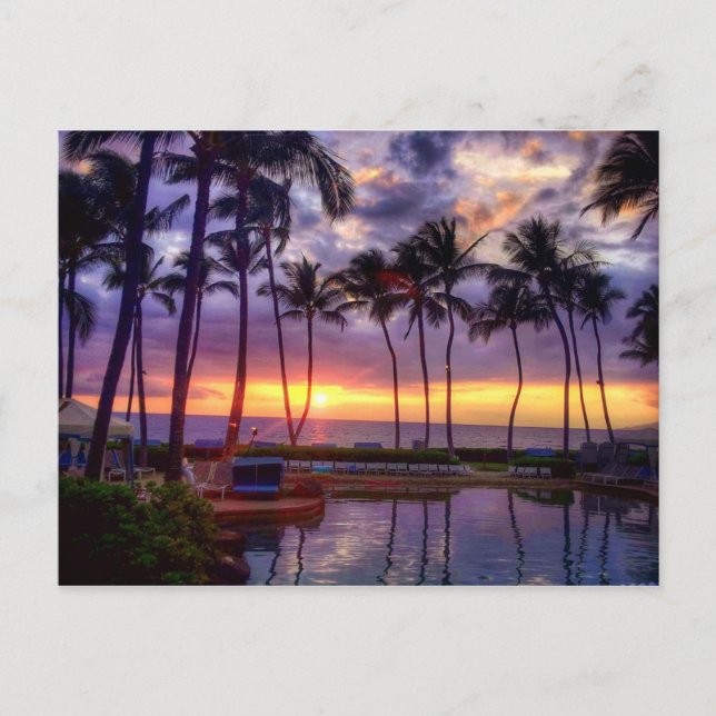 Cartão postal sunset (Frente)