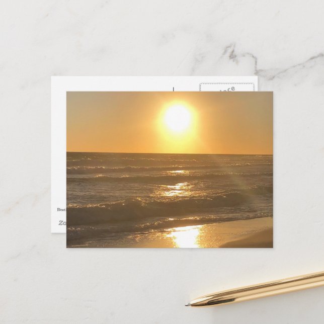 Cartão Postal Sunset (Frente/Verso In Situ)