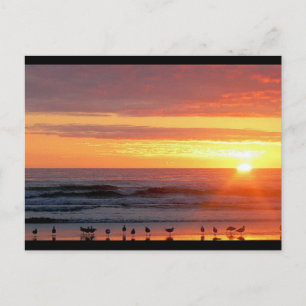 Cartão postal sunset