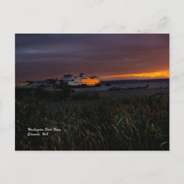 Cartão Postal Sunset (Frente)