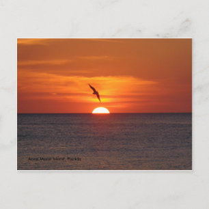 Cartão postal sunset