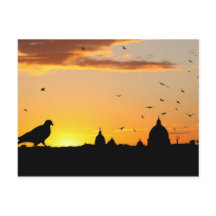 Cartão postal sunset