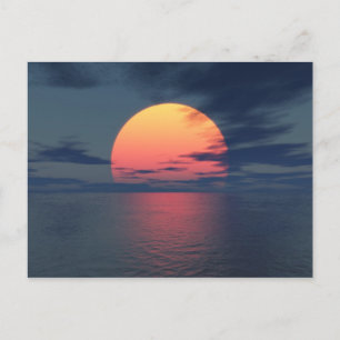 Cartão Postal Sunset