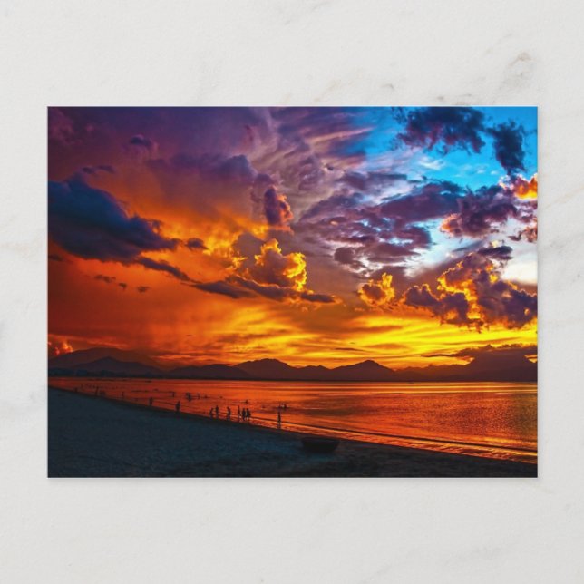 Cartão Postal Sunset (Frente)