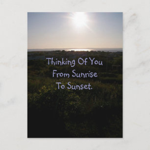 Cartão postal Sunset 1