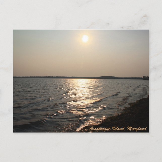 Cartão postal sunset AI (Frente)