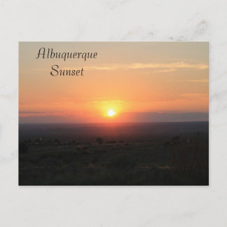 Cartão Postal Sunset Albuquerque