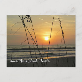 Cartão Postal Sunset Anna Maria Island Flórida
