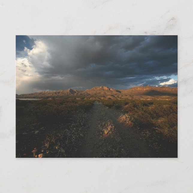 Cartão Postal "Sunset at Eagle Point" (Frente)