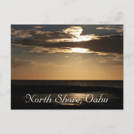 Cartão Postal Sunset Beach, Oahu