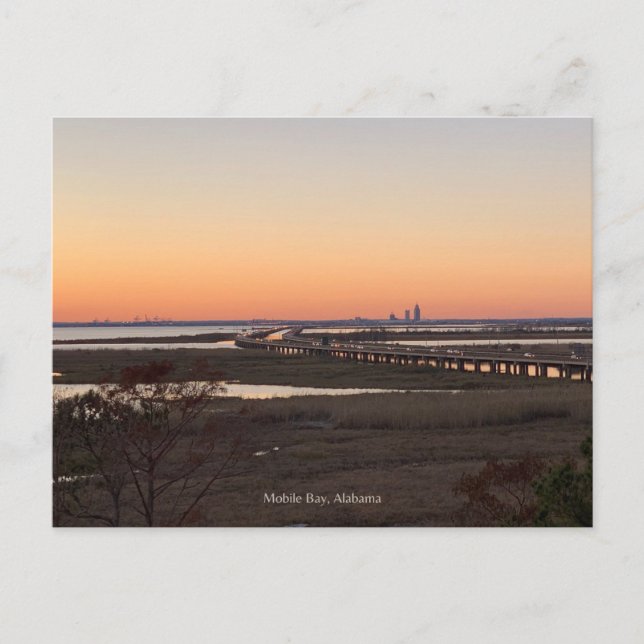 Cartão postal Sunset de compartimento móvel (Frente)