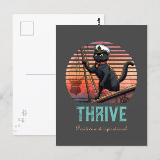 Cartão Postal Sunset de Gato Negro: Uma Viagem para prosperar