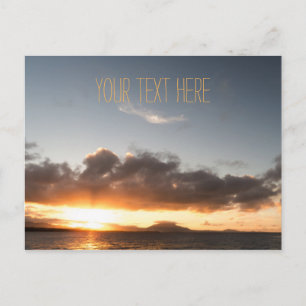 Cartão Postal Sunset Distante   República Dominicana
