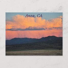 Cartão Postal Sunset em Anza, CA