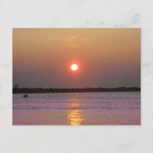 Cartão Postal Sunset em Nova Jersey