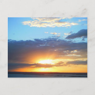 Cartão Postal Sunset em Porto Alegre (Brasil)
