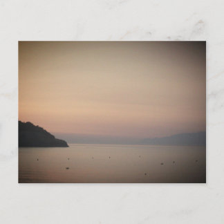 Cartão Postal Sunset em Sidari (Corfu, Grécia)