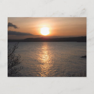 Cartão Postal Sunset em Torquay, Devon